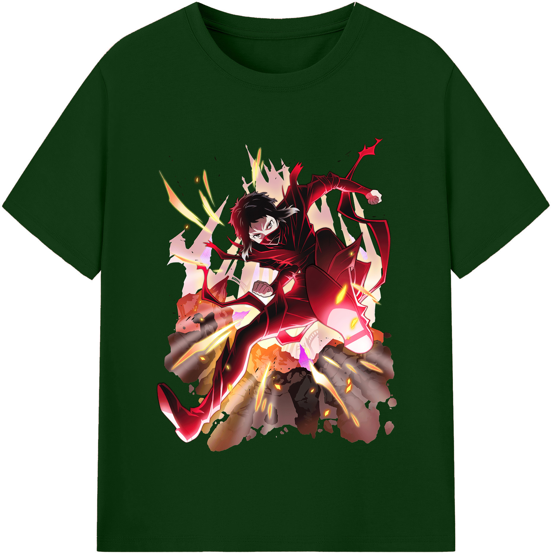 （画像用） 文豪ストレイドッグス Bungo Stray Dogs 綿100％半袖Tシャツ（フロントプリント）